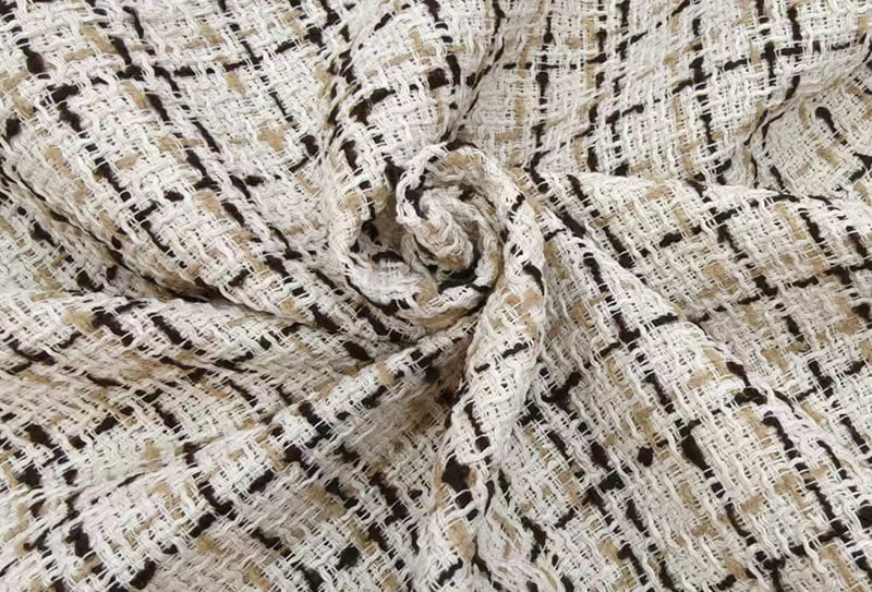 450 mg 148 cm tweedstof/chanel-geïnspireerde stof ls540412 geschikt voor handtassen